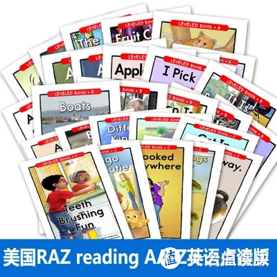 RAZ 分级读物（这个链接太贵了，有便宜的，还有电子版，图片大家参考下）