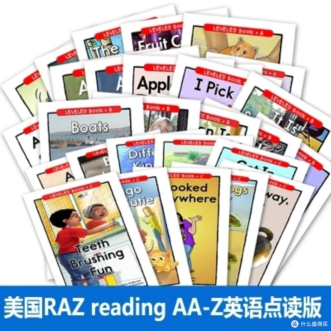 RAZ 分级读物（这个链接太贵了，有便宜的，还有电子版，图片大家参考下）