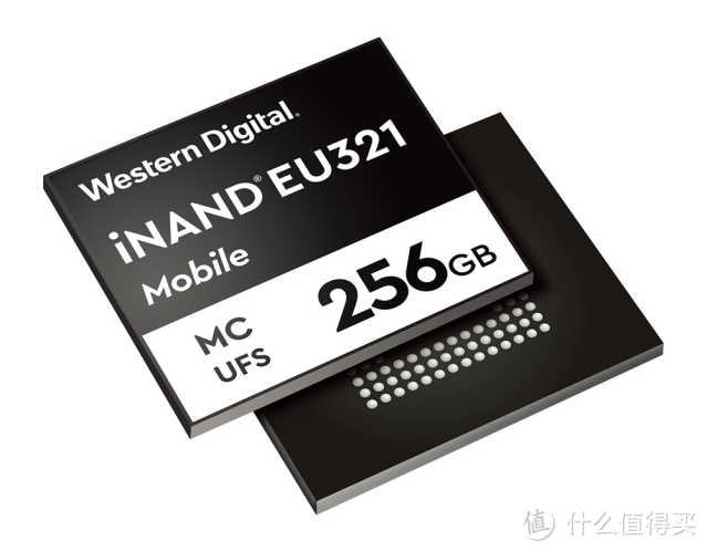 面向高端智能手机：WD 西部数据 发布 96层3D NAND UFS 2.1嵌入式闪存 iNAND MC EU321