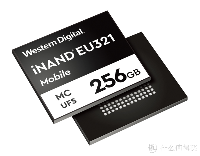 面向高端智能手机:WD 西部数据 发布 96层3D NAND UFS 2.1嵌入式闪存 iNAND MC EU321