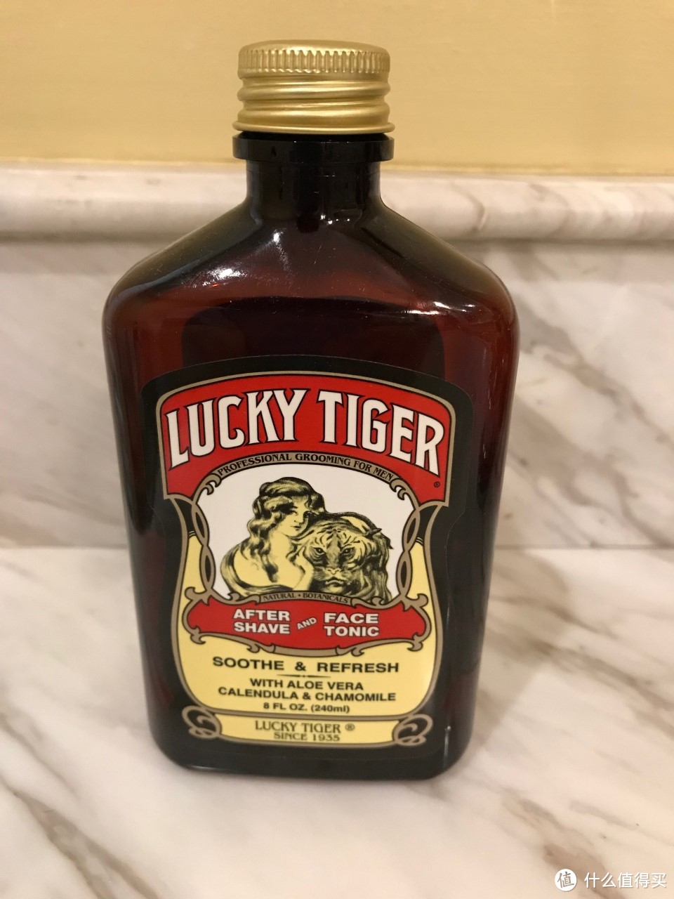 Lucky Tiger不含酒精款，气味很清新