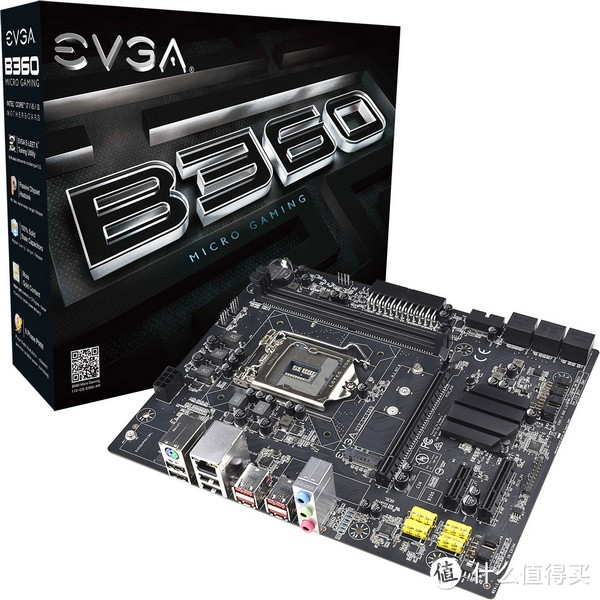 主打音频、可扩展CNVi无线网卡：EVGA 发布 B360 Micro Gaming 主板