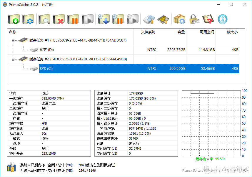 没有傲腾，也能让硬盘速度再起飞？PrimoCache软件介绍