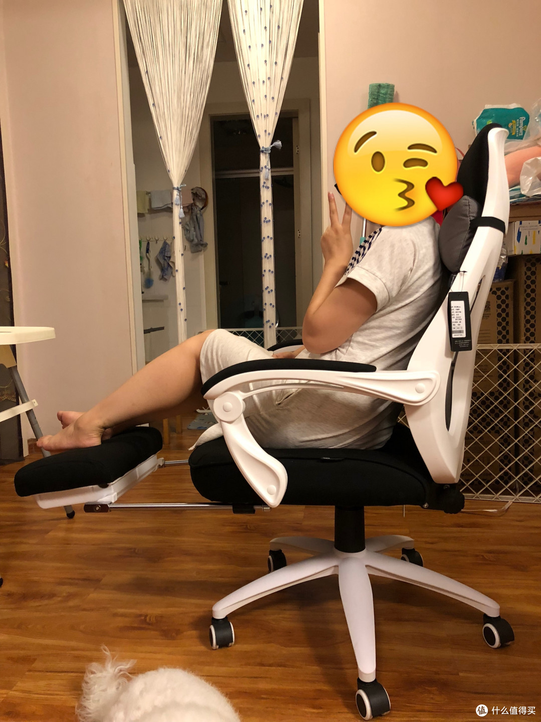 解锁新的抱娃姿势—黑白调 HDNY077 电脑椅开箱评测