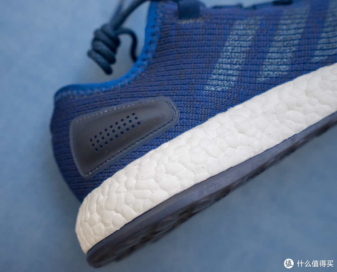 脚下生风，脚底漏风：adidas 阿迪达斯 Pureboost 2.0 Clima China 中性跑鞋 神秘蓝晒单