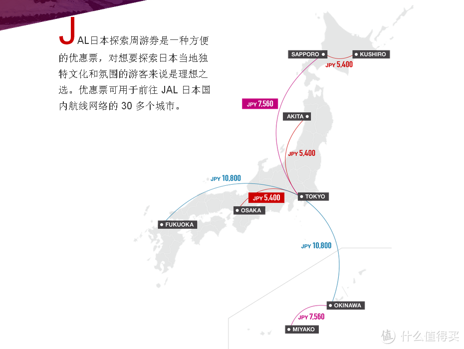 九州&冲绳&北海道&大阪东京，how to chose？JAL探索者通票日本境内远距离省钱省时交通方案解析