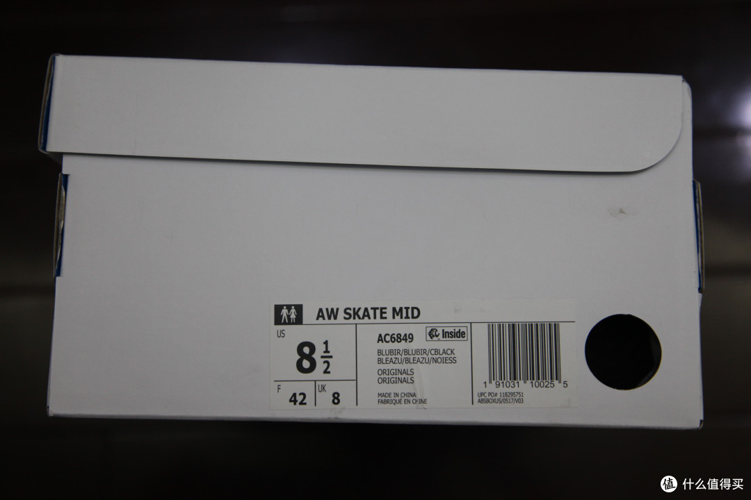 Adidas Originals by AW Skate Shoes 阿迪达斯 三叶草 亚历山大王合作款板鞋 Ebay海淘开箱