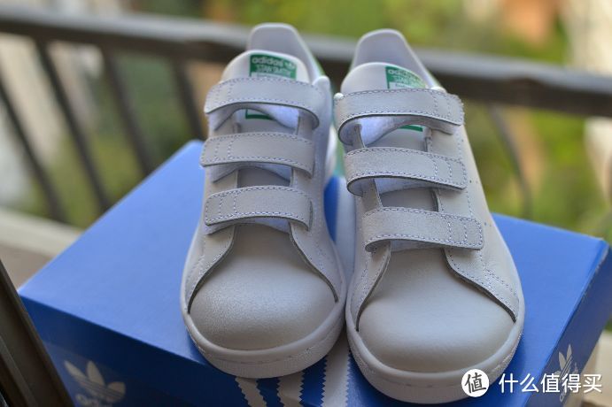 Adidas 阿迪达斯 Stan Smith 绿尾童鞋尺码分享及晒单