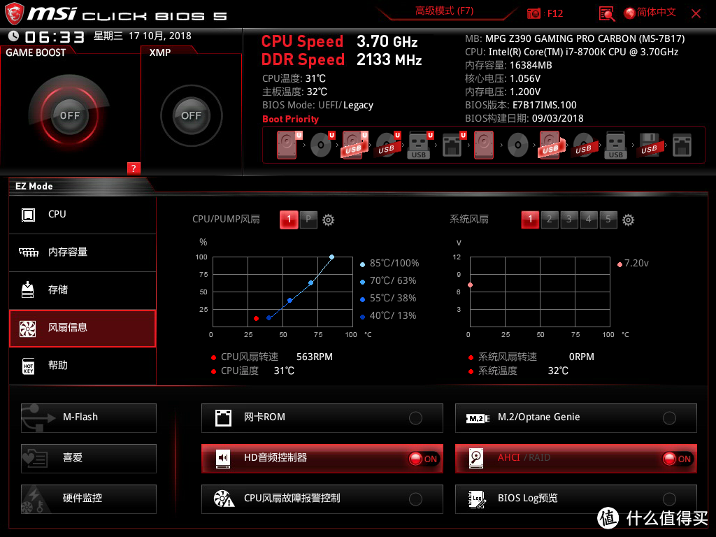 微星Z390 GAMING PRO CARBON主板抢先看：依旧是中高端主力