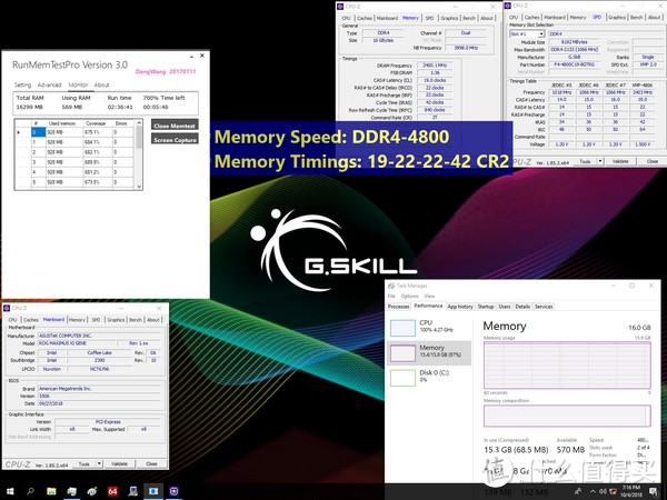 针对高端平台：G.SKILL 芝奇 发布 4500MHz/4800MHz Trident Z RGB“幻光戟”内存