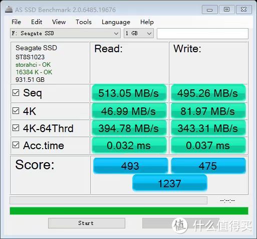 重回消费级市场：希捷酷鱼系列 1TB SATA 6 固态硬盘 开箱简测