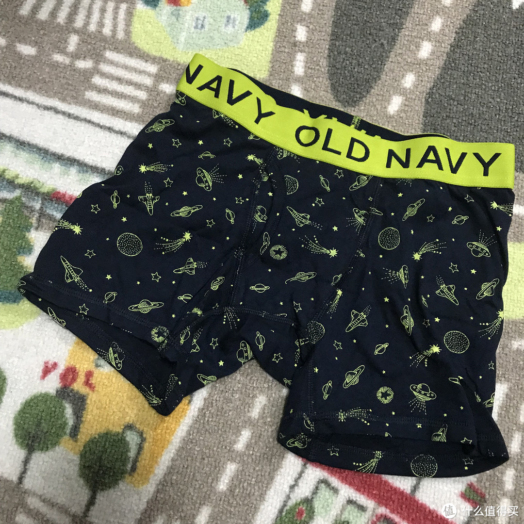 53块三条！Old Navy男童卡通印花平角内裤三件装