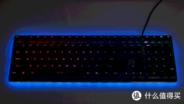 指尖流光,夜舞倾城—达尔优EK925 RGB机械键盘体验分享