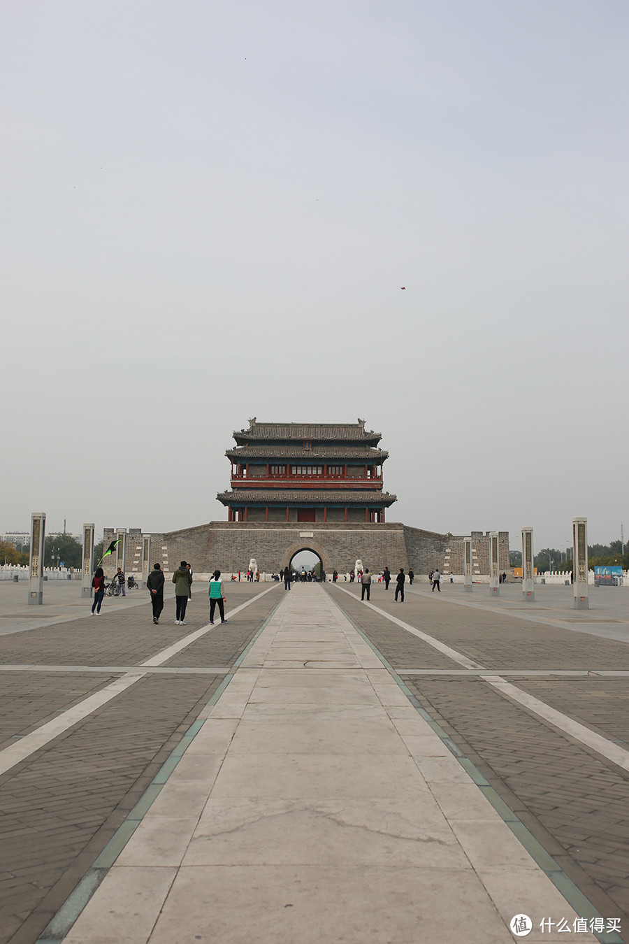 魅力北京秋景，偶遇永定门的随拍记录