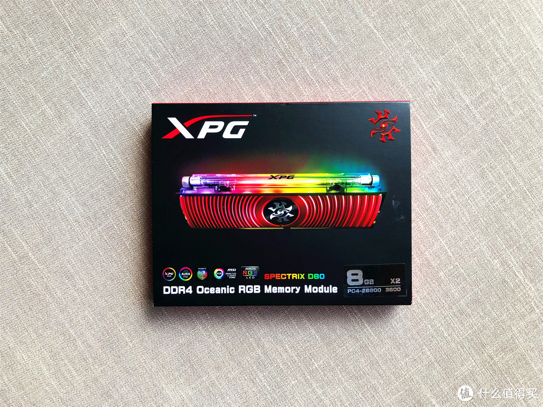 ADATA 威刚 XPG-龙耀D80 液体炫光RGB灯条 DDR4 3600入手使用体验