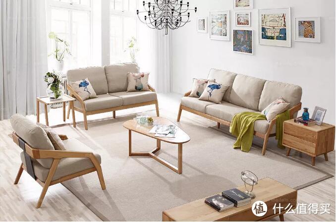 ▲从左到右依次是单、双、三人沙发 图源：meilele.com  