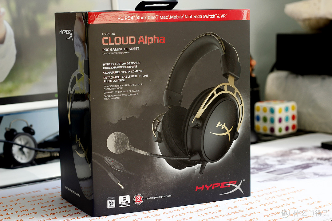 HyperX Cloud Alpha Gold 阿尔法黑金纪念版耳机评测分享