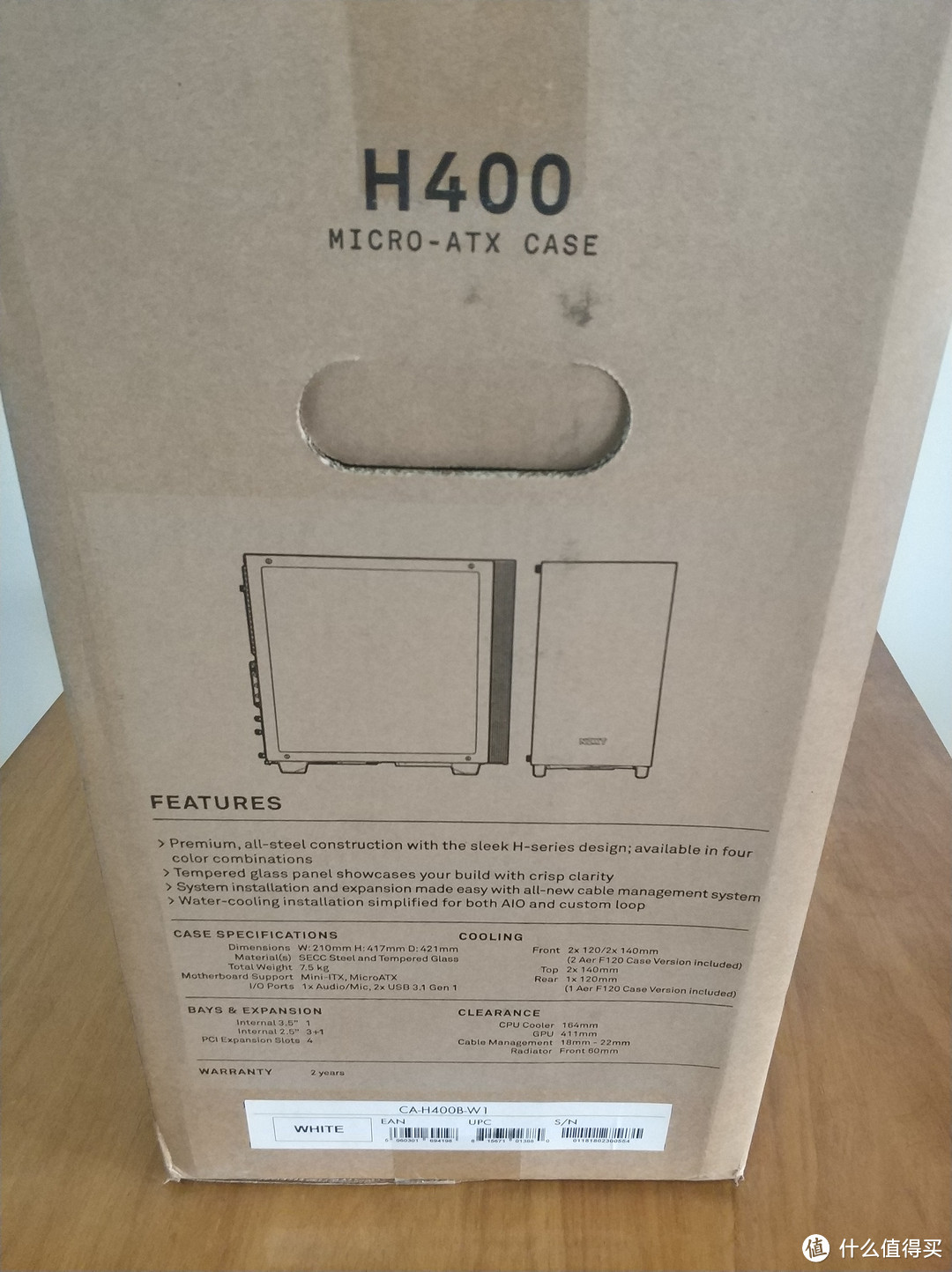 M-ATX主板和M-ATX机箱更配哦—NZXT H400开箱