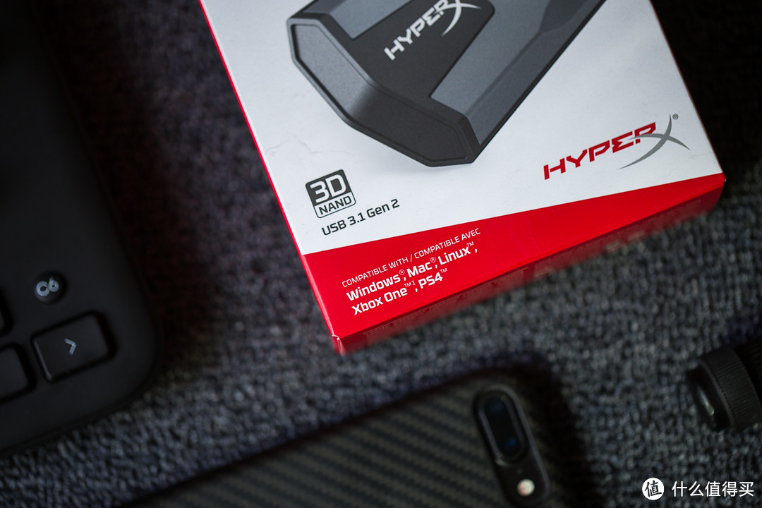 天下武功为‘快’不破-金士顿 HyperX系列  480GB USB3.1 移动固态硬盘 刀锋测评体验