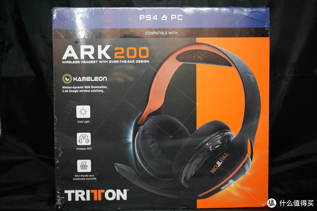  专注定点娱乐的性价比怪兽 — Tritton 海神 ARK200方舟 无线RGB游戏耳机