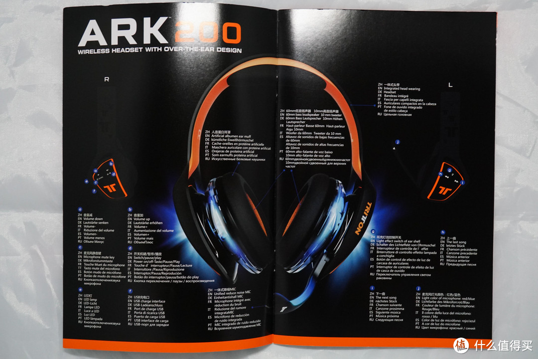  专注定点娱乐的性价比怪兽 — Tritton 海神 ARK200方舟 无线RGB游戏耳机