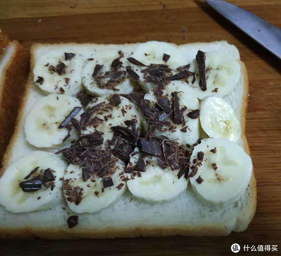 五分钟快手早餐—电饼铛版香蕉巧克力帕尼尼
