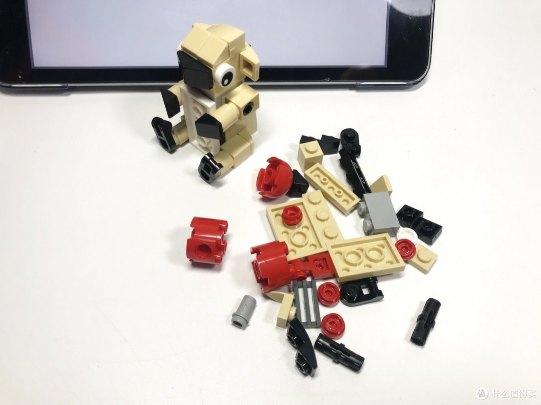 lego乐高拼拼乐篇173憨态可掬30542可爱的哈巴狗考拉