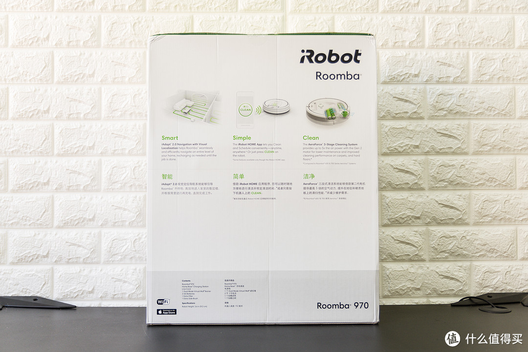 扫擦分离更显洁净：iRobot Roomba 970+ Braava 381 扫擦组合体验测评