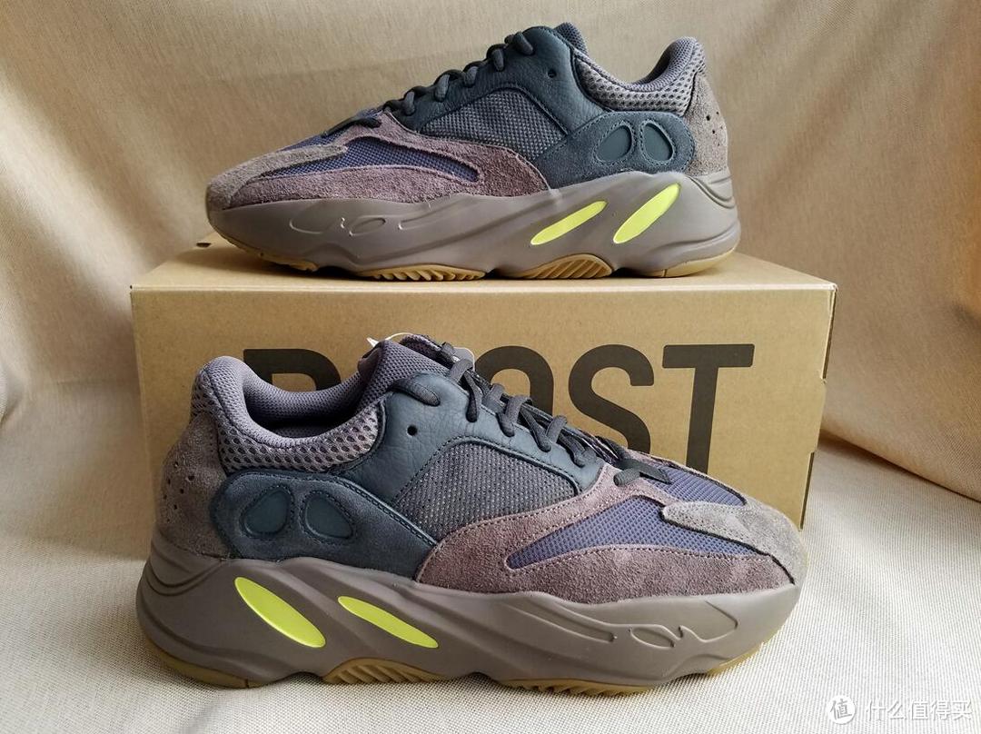 Adidas 阿迪达斯 Yeezy Boost 700 Mauve 开箱