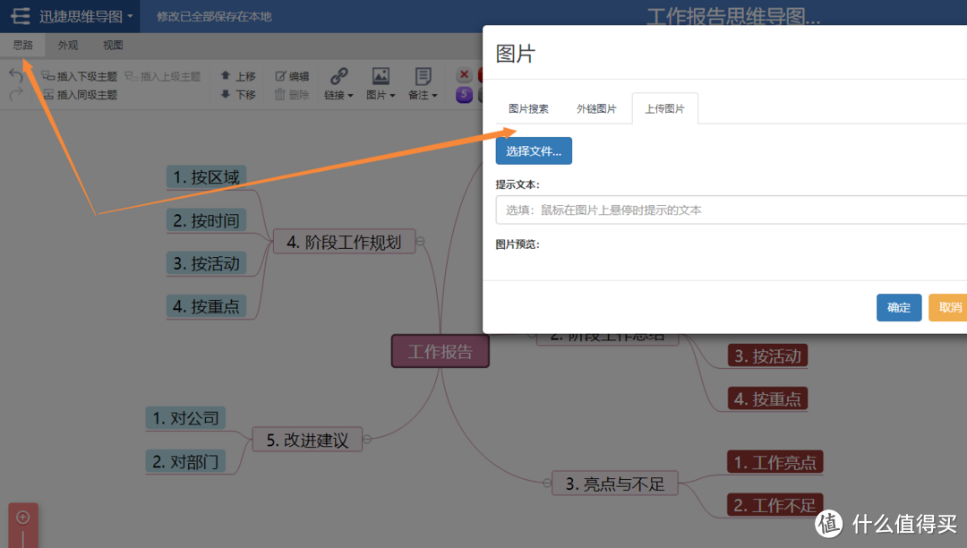 迅捷思维导图使用心得，思维导图模板任意编辑