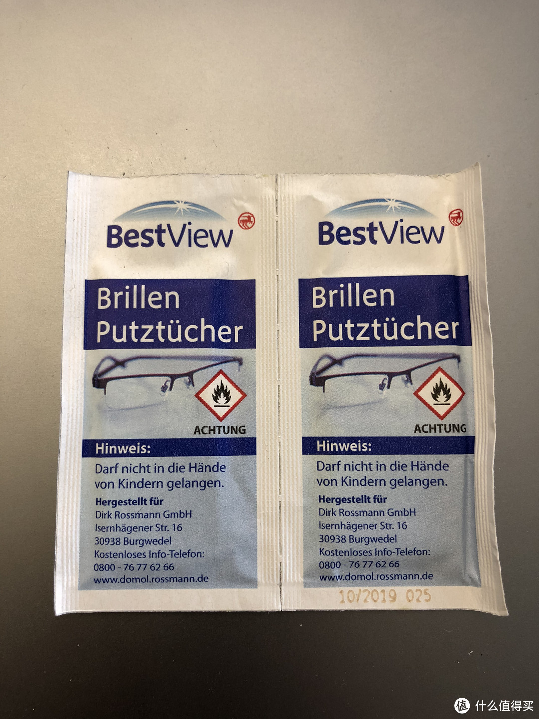 德国bestview眼镜清洁湿巾对比蔡司擦镜纸