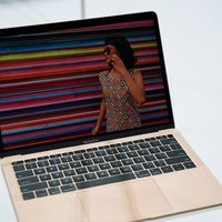 Apple MacBook Air 笔记本电脑外观展示(机身|信仰灯|屏幕|扬声器|键盘)