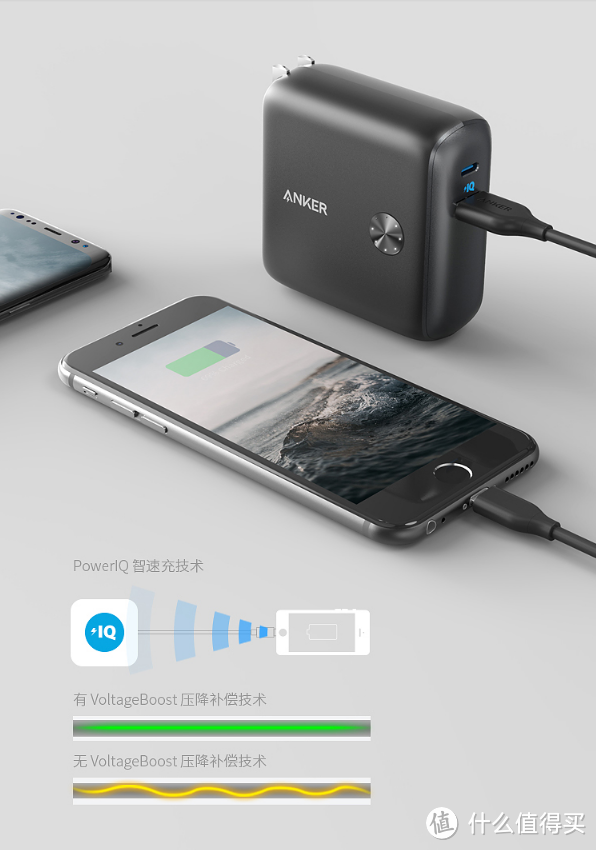 超级充升级版新品浅析：ANKER 充电宝+充电器二合一 移动电源 10000mAh 炫黑色