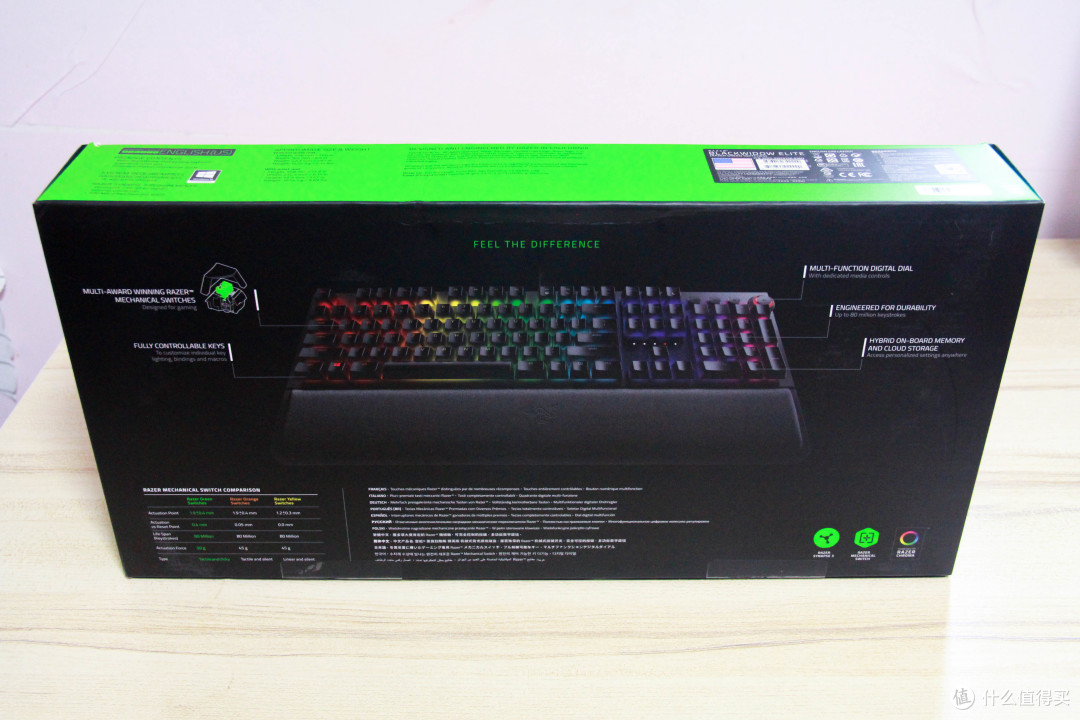 信仰再升级!——Razer黑寡妇蜘蛛精英版机械键盘