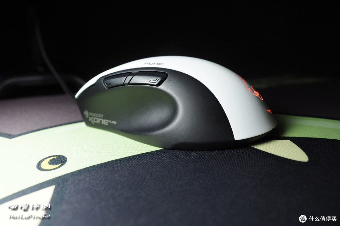 冰豹konepure夜枭游戏鼠标熊猫配色版开箱体验