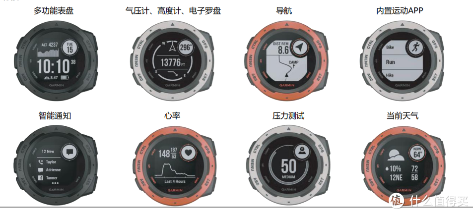 国内首晒：Garmin 佳明 instinct 军规级坚固 GPS 智能运动表 晒单