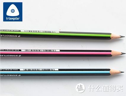 初学者的第一支施德楼铅笔—Staedtler 118三角条文铅笔