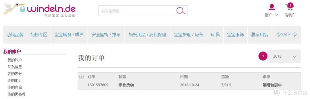当幸福来敲门----【轻众测】德国W家购物体验券