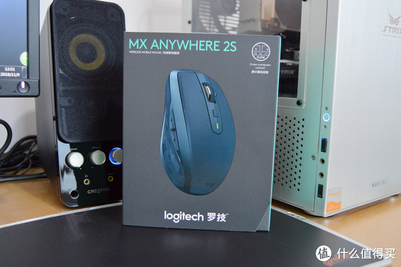 便携办公好助手：Logitech 罗技 MX ANYWHERE 2S无线鼠标