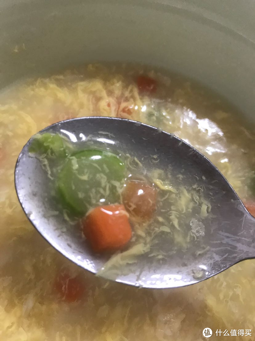 暖胃鸡蛋面糊拌汤制作分享