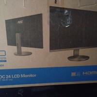 AOC I2490VXH 显示器外观展示(型号|参数|能耗)