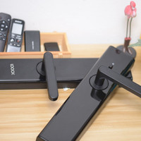 鹿客 Touch 智能指纹锁外观展示(锁体|独立模块|开锁)