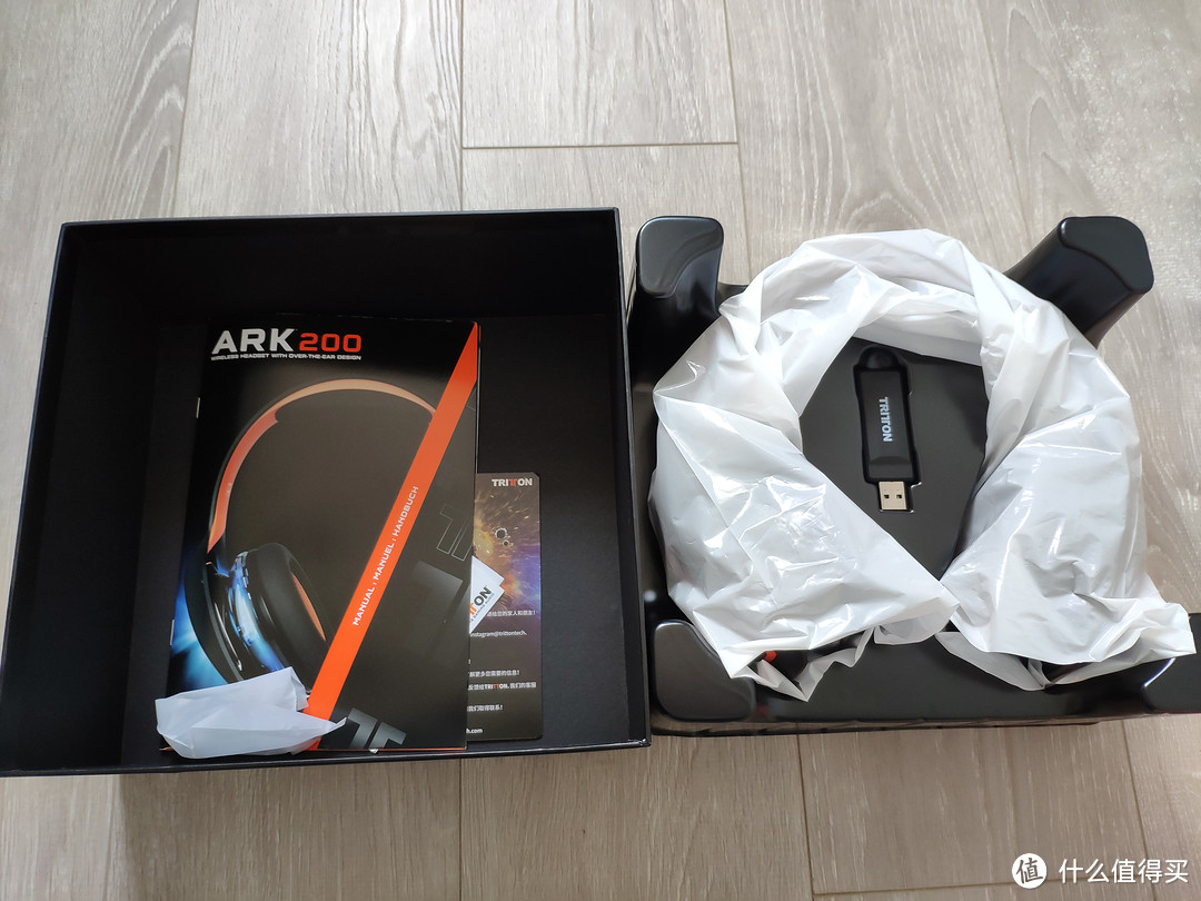 TRITTON ARK方舟200 无线游戏耳机开箱测评