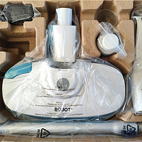 BOBOT无线电动扫地机外观展示(包装|品牌|主机|擦地布)