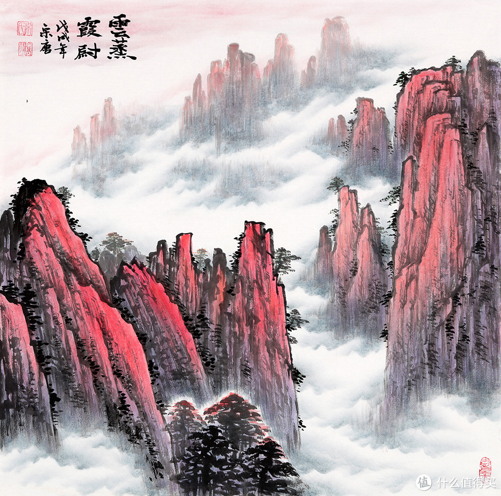 玄关字画挂什么好？精品国画山水秀丽艺术淡泊