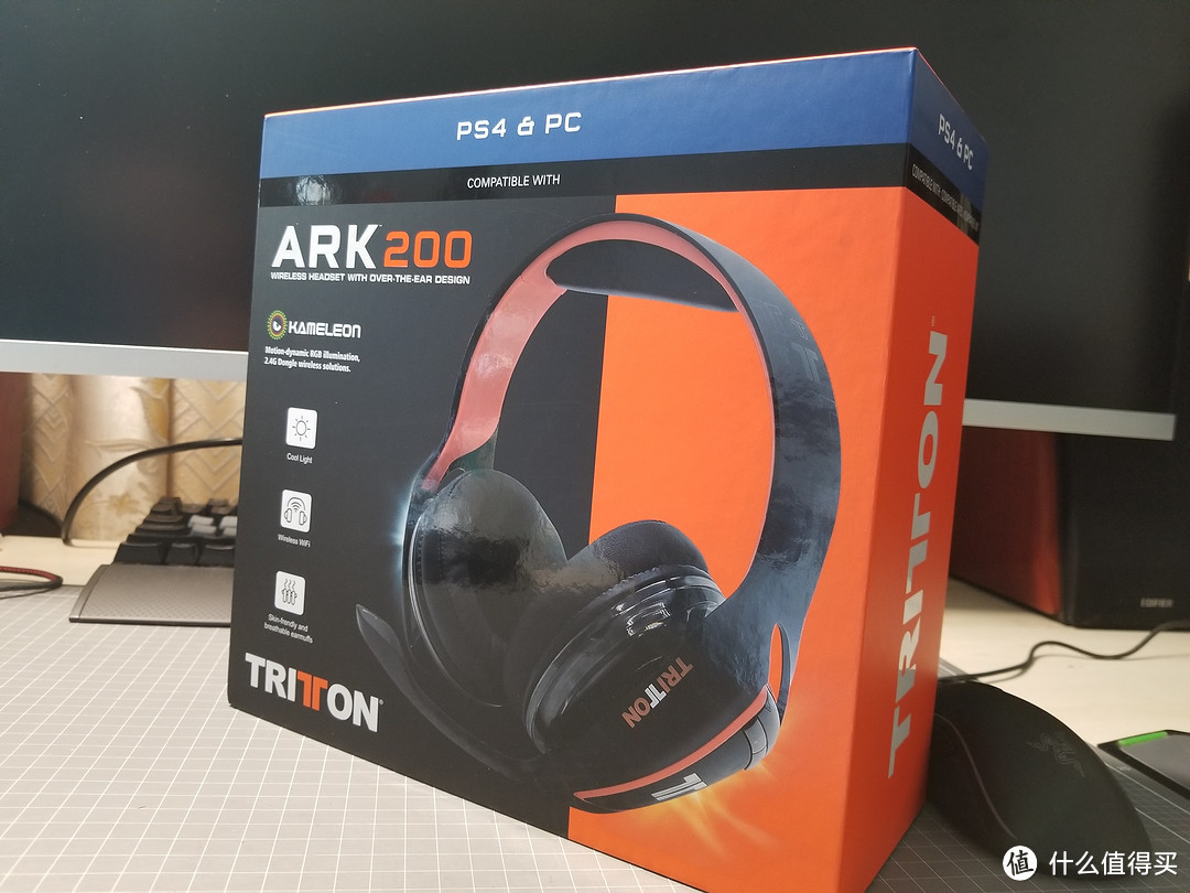 听音乐也不错的游戏耳机？ TRITTON ARK方舟200 无线游戏耳机