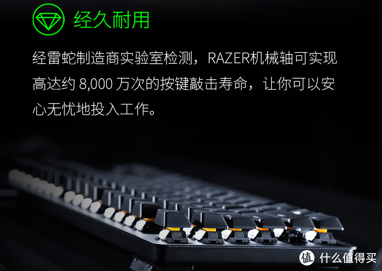 竟然只有白色背光！RAZER 雷蛇 推出 BlackWidow Lite 黑寡妇蜘蛛轻装版 机械键盘