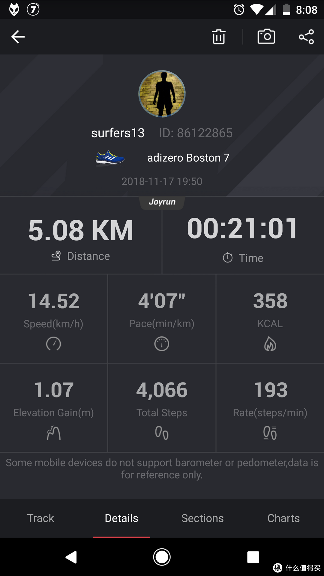 双11战果Adizero Boston 7的5公里评测
