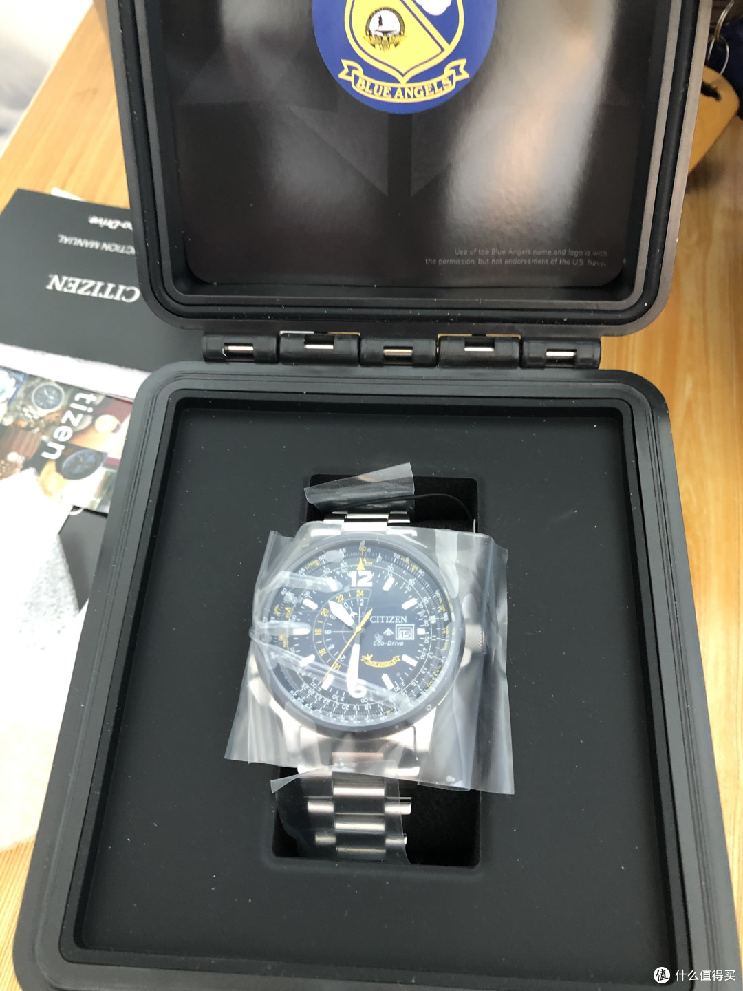 CITIZEN 西铁城 Nighthawk BJ7006-56L 男士光动能腕表简单开箱