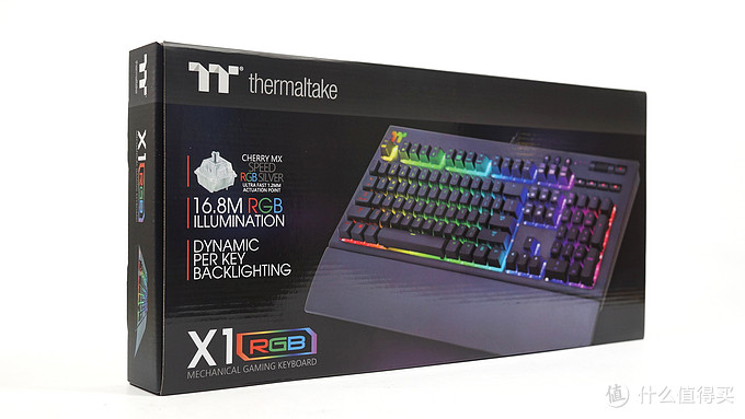 海盗船同厂出品 Tt Premium X1 星脉rgb银轴机械键盘详细体验 键盘 什么值得买